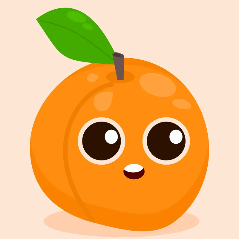 Apricot Fruit Food Stickdatei – Essen & Trinken