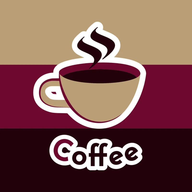 Drink Coffee Cup Stickdatei – Essen & Trinken