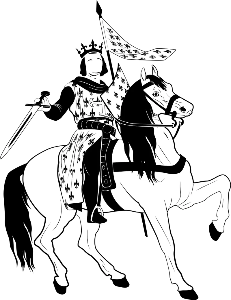 King Religion Horse Stickdatei – Tiere
