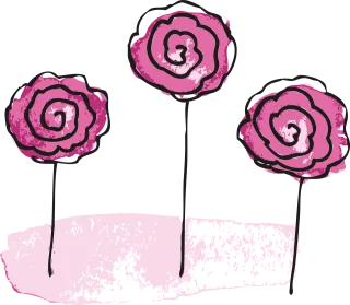Flower Roses Bloom Stickdatei