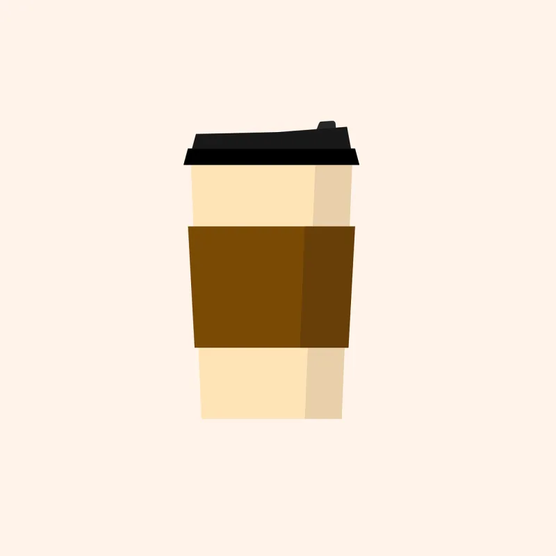 Coffee Drink Caffeine Stickdatei – Essen & Trinken