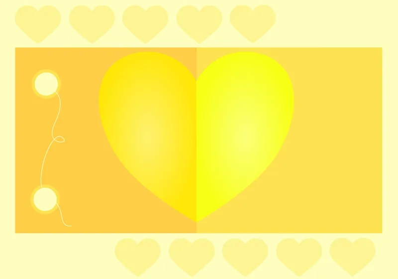 Card Symbol Paper Stickdatei – Herzen & Liebe