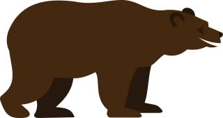 Animal Nature Grizzly bear Stickdatei