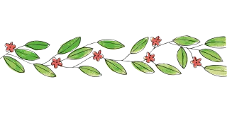 Flower Floral background Leaves Stickdatei – Blumen