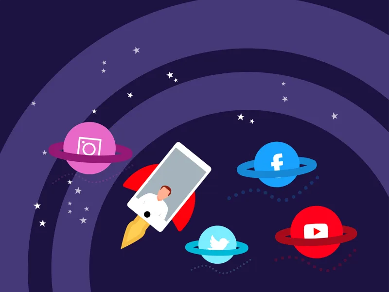 Social media Marketing Facebook Stickdatei – Kinder