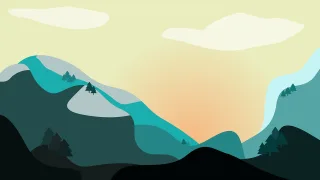 Mountain Landscape Nature Stickdatei