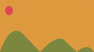 Mountains Sunny Landscape Stickdatei – Natur