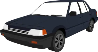 Car Sedan Honda civic Stickdatei – Fahrzeuge
