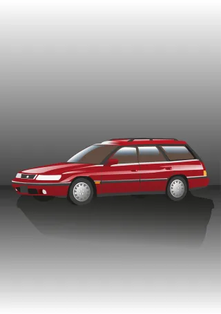 Car Vehicle Automobile Stickdatei