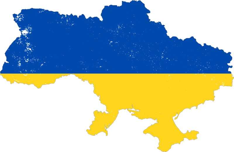 Ukraine Flag Heart Stickdatei – Herzen & Liebe