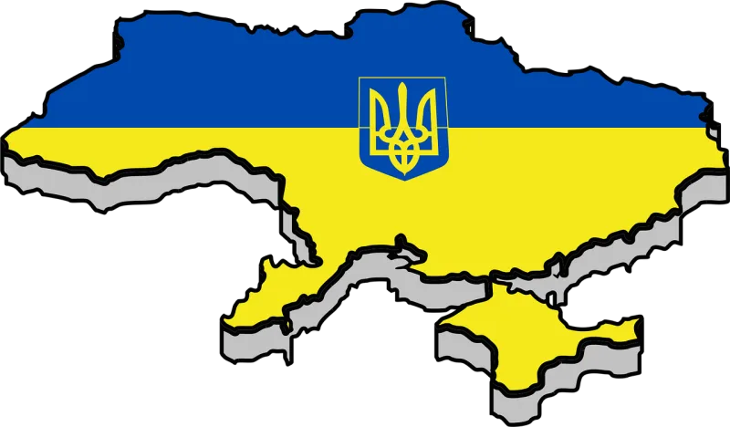 Heart Ukraine Dove of peace Stickdatei – Herzen & Liebe