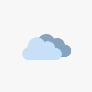 Cloudy Clouds Weather Stickdatei