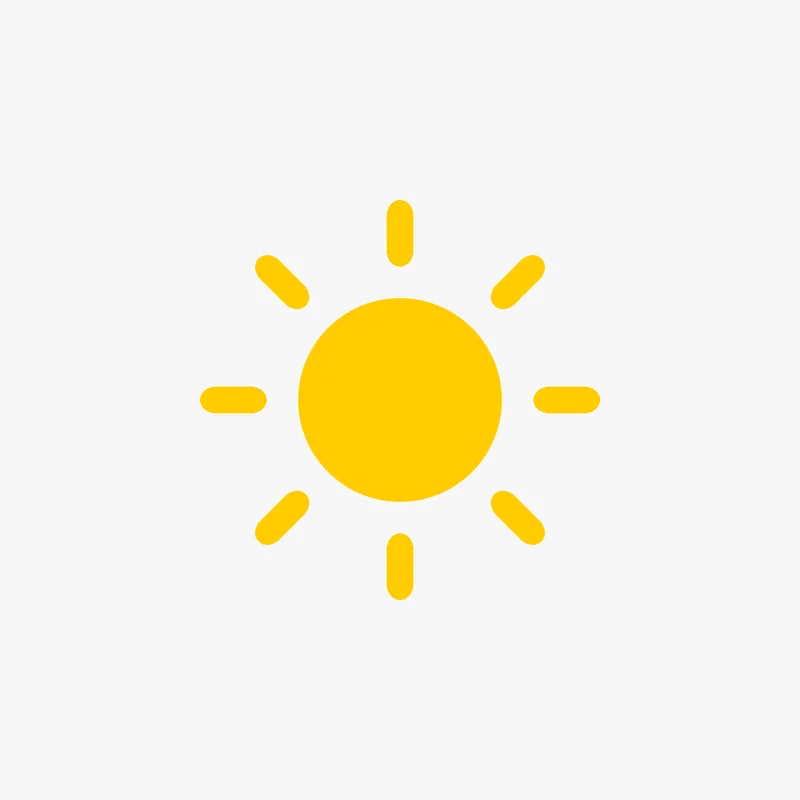 Sun Weather Forecast Stickdatei – Natur