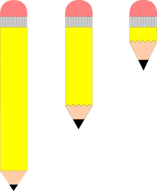 Pencils Education Kids Stickdatei