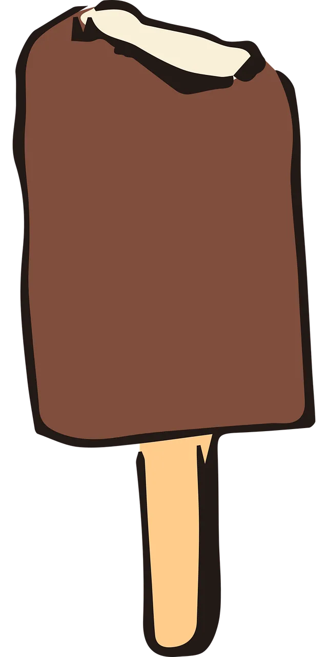 Popsicle Chocolate popsicle Dessert Stickdatei – Essen & Trinken