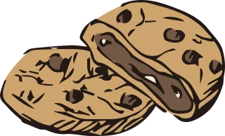 Cookies Chocolate-chip cookies Dessert Stickdatei