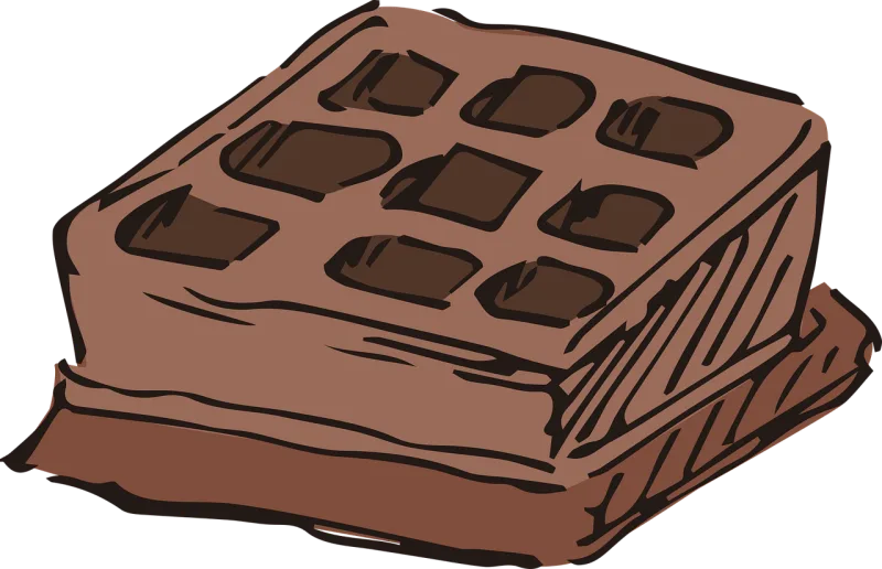 Dessert Chocolate cake Sweets Stickdatei – Essen & Trinken