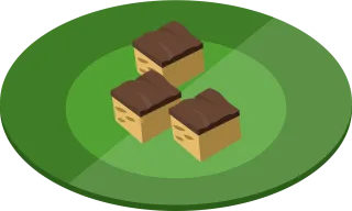 Dessert Cutout Pastry Stickdatei – Essen & Trinken