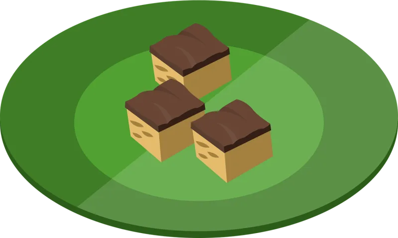 Dessert Cutout Pastry Stickdatei – Essen & Trinken
