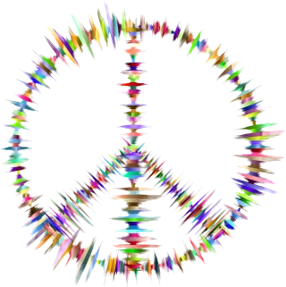 Peace sign Music Symbol Stickdatei