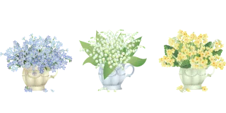Flowers Flower wallpaper Bouquet Stickdatei