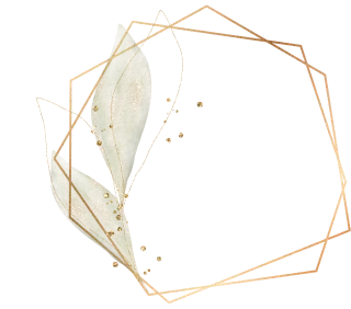 Frame Leaves Wedding Stickdatei
