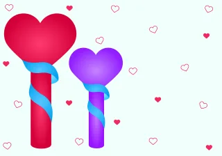 Heart Romantic Love Stickdatei