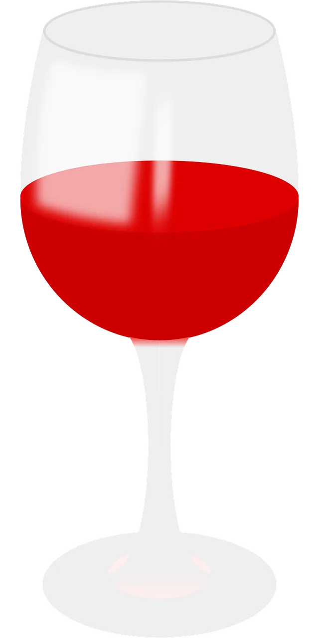 Red wine Wine glass Glass Stickdatei – Essen & Trinken
