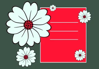 Background Card Flower wallpaper Stickdatei