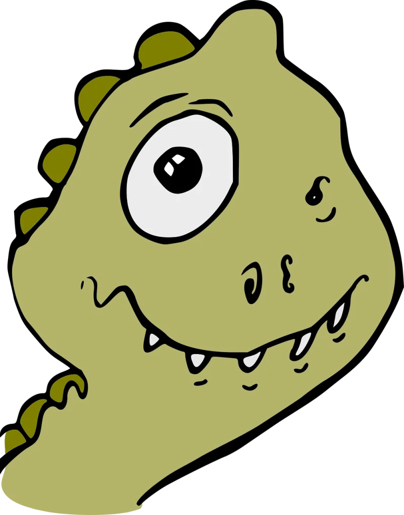 Animal Reptile Dinosaur Stickdatei – Kinder