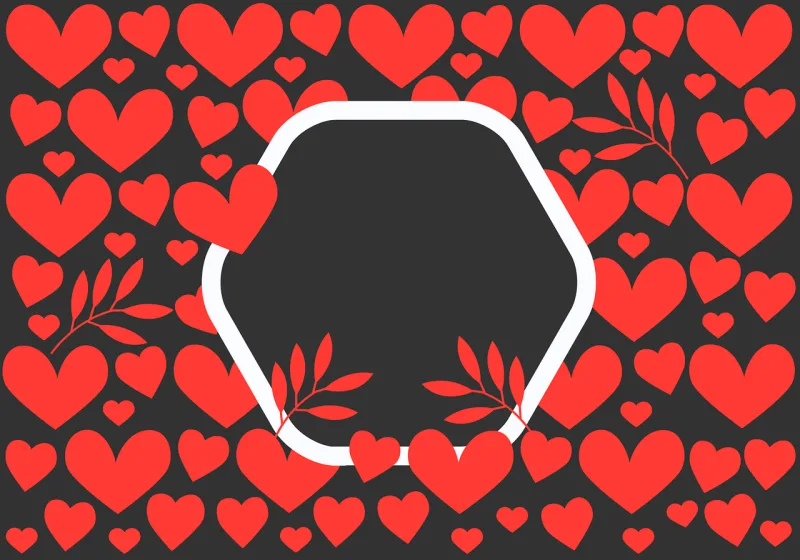 Valentine's day Greeting card Wallpaper Stickdatei – Herzen & Liebe