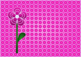 Flower Floral Art Stickdatei