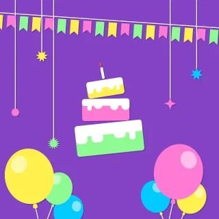 Party Wallpaper Background Stickdatei