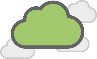 Cloud Storage Icon Stickdatei