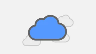 Cloud Storage Icon Stickdatei