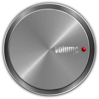 Volume Knob Audio Stickdatei