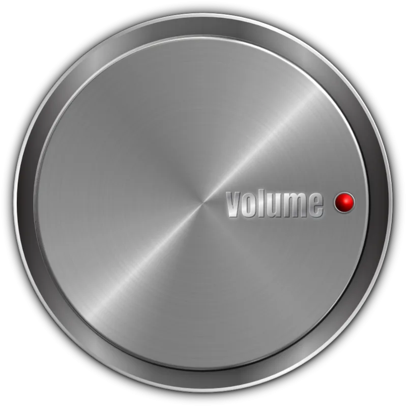 Volume Knob Audio Stickdatei – Musik