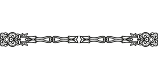 Divider Separator Line art Stickdatei