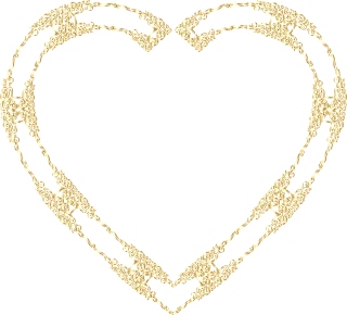 Heart Frame Border Stickdatei