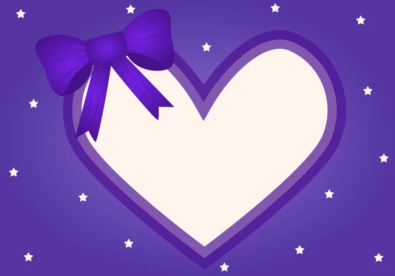 Card Heart Romantic card Stickdatei – Herzen & Liebe