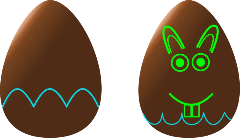 Easter Eggs Rabbit Stickdatei – Essen & Trinken