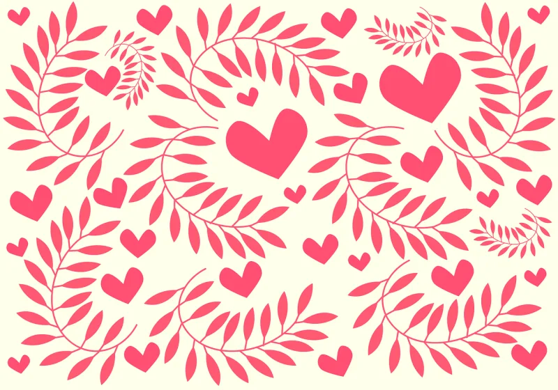 Background Heart Design Stickdatei – Herzen & Liebe