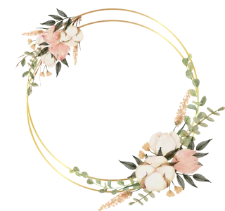 Floral frame Floral border Floral wreath Stickdatei
