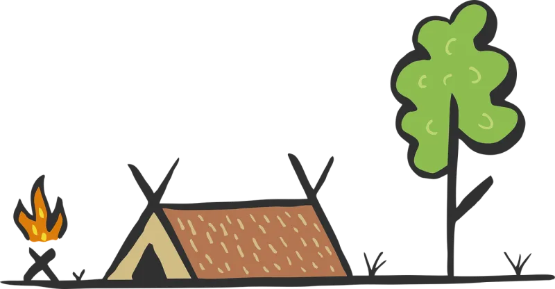 Tent Camping Nature Stickdatei – Fahrzeuge