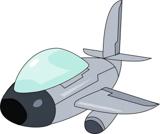 Airplane Jet plane Fighter jet Stickdatei