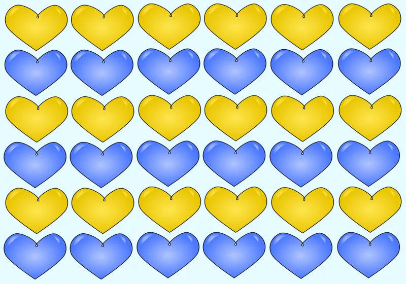 Hearts Pattern Design Stickdatei – Herzen & Liebe