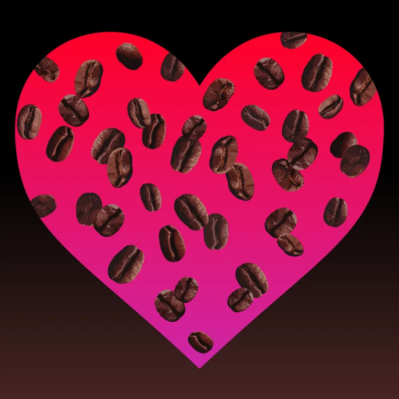Beans Heart Love Stickdatei – Herzen & Liebe