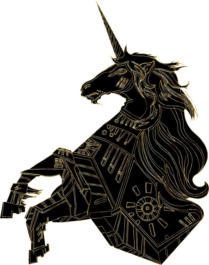 Unicorn Nature Horse Stickdatei – Kinder