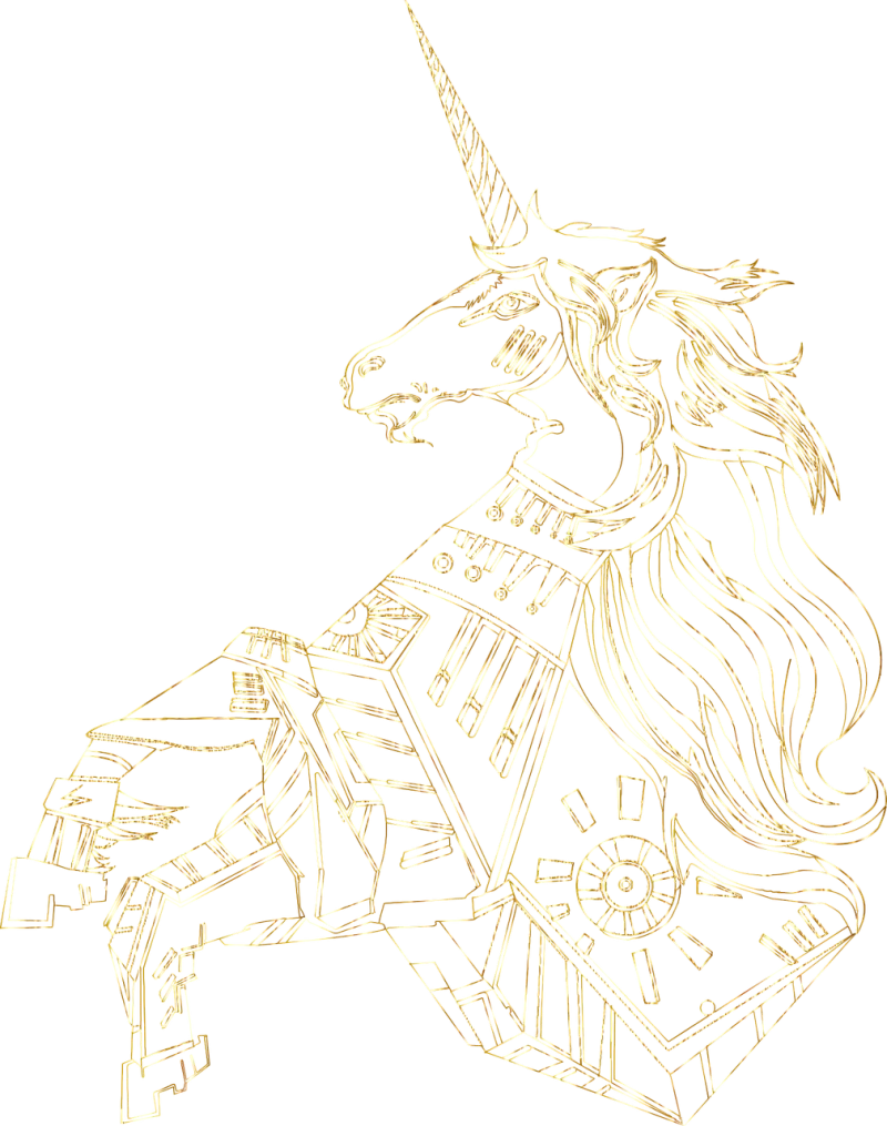 Unicorn Nature Horse Stickdatei – Kinder