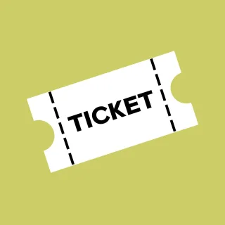 Ticket Coupon Cinema Stickdatei